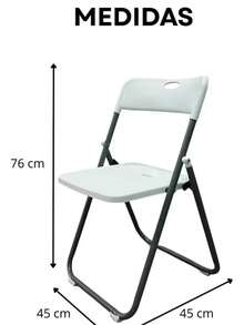 Folding Chairs - Black - View 4