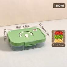 Bento Box Adult, Microwavable Divided PP Lunch Box With Lid, Leak-Proof Salad Container For Lunch, Cute Japanese Bento Box For School Student, Small Lunch Containers With Lids, Fruit Containers For Lunch Box - Multicolor - View 31