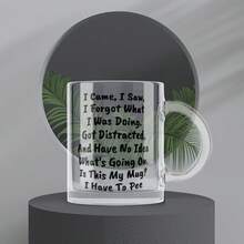 1pc Yes I Am A Witch Glass Mug - Clear Transparent Halloween Witch Hat Coffee Cup, Spooky Novelty Gift - Multicolor - View 7