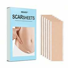 10/20/30/40pcs Silicone Scar Sheets, Silicone Scar Pads, Suitable For All Skin Types, Scar Gel Tape Patches, Reusable Silicone Scar Strips, Professional Use (1.6"X 6") - View 9