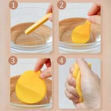 50pcs Disposable Compressed Cosmetic Sponge Pads For Face Mask, Makeup Removal, Exfoliating - Multicolor - View 7