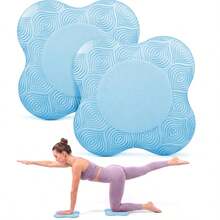 2PCS Thickened Shock-Absorbing Yoga Kneeling Pad, Non-Slip Plank Mat, Knee And Elbow Joint Protection Fitness Soft Pad For Men And Women - Multicolor - View 3