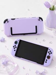 3-Piece Set, Solid Color Switch 2nd Generation Protective Case, New Switch 2 (2025) Game Accessories, Switch Game Console Protective Case, TPU Soft Controller Shell + PC Hard Frame Shell, Easy To Disassemble And Install, Scratch-Resistant Game Console Joycon 2 Game Controller Shell - View 11