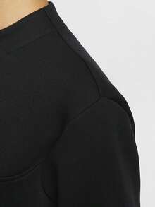 Sweatshirt Rajut Pendek Setengah Resleting Hangat Wanita Nike Asli Baru HJ1032-010 - HJ1032-010 - View 3