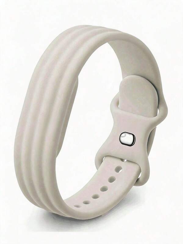 1pc Unisex Starlight Silicone Strap, Compatible With Google Air, Soft Silicone Replacement Strap, Casual Smartwatch Band For Daily Wear, Simple Strap Accessory Compatible With Google Air, Stylish Simple Smartwatch Band, Suitable For Daily Wear, Outdoor Activities, Parties, Etc., Fashionable Smartwatch Band, A Great Gift For Friends, Family, Classmates, Suitable For Valentine's Day,