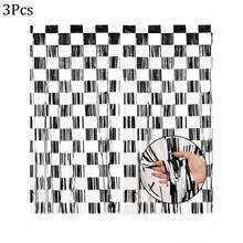 1Pc/2Pcs/3Pcs Race Car Theme Tinsel CurtainBlack And White Grid Tassel CurtainRacing Birthday Party Drizzle Curtain Let's Go Racing Car Party Background Decor,Indoor&Outdoor Party Background DecorPhoto Booth Props - Racing - View 5