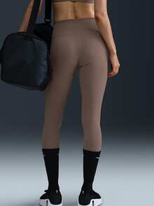 Nike Legging Atletik Minimalis Pinggang Tinggi Wanita yang Bernapas - HJ9196-233 - View 2