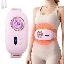 Portable USB Heating Massage Belt, Low Voltage Electric Heating Pad, Suitable For Lower Abdomen, Back, Relieving Menstrual Pain, USB Heating Thermal Therapy Massager - Multicolor - View 11