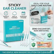 Reusable Adhesive Ear Canal Cleaning Swabs, Adult Home Earwax Removal Tool, Ear Cleaning Device - View 10