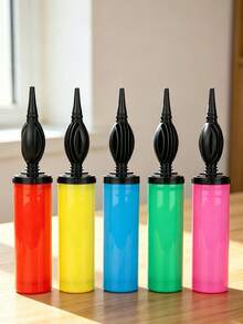 3/1pc Multi-Function Air Pump, Balloon Inflator, Portable Air Pump, Manual Balloon Pump, Suitable For Holiday Parties, Birthday Parties, Weddings And Other Occasions - View 2
