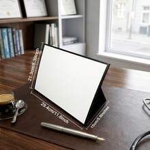 A4 Foldable Dry Erase Whiteboard, 11.6 X 8.39 Inch Portable Desktop White Board With Easel-Style Stand, Tri-Fold Tabletop Writing Board, Reusable Handheld & Desk Whiteboard For Home Office, Students & Teachers - A4 Foldable Dry Erase Whiteboard - View 4