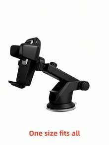 Multifunctional Car Dashboard Mount, Car Suction Cup Holder, Car Phone Holder, Navigation Mount, Rotatable, With Suction Cup, Suitable For Cars, Smartphones, Compact Design, Adjustable Angle, Car Accessories, Car Supplies, Car Interior Accessories - Black - View 18