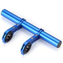 1pc Bicycle Extension Mount Bracket, Multi-Function Bike Light & Speedometer Holder, Aluminum Alloy Cycling Accessory, Compatible With Mountain Bikes And Bicycles, Suitable For Bike Lights And Cycling Gear, Black/Blue/Red 3 Colors Available - Multicolor - View 8