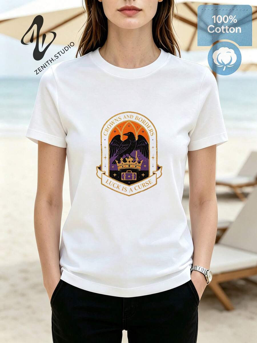 Women T-Shirts - 白色 - 查看 1