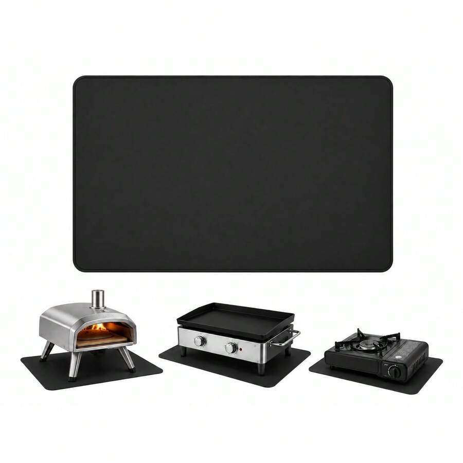 Heat Resistant BBQ Mat, Waterproof BBQ Mat, For Tabletop And Countertop Protection - Multicolor - View 1