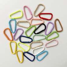 11/22/32pcs Aluminum Alloy Keychain Clips - Durable, Multi-Color Combination Suitable For Keys And Accessories, Lightweight And High-Quality Design, Secure Keyring | Colorful Keychain | Durable Clip, Bag Clip, Backpack Clip Connector. - Multicolor - View 4
