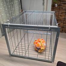 1pc Heavy Duty Alloy Pigeon Cage, With Automatic Closing Door, Locking System, Durable Iron Metal Structure, Sturdy Rectangular Bird Cage, Pigeon Cage, Parrot Cage, With Ventilation, Suitable For Pigeons, Parrots And Other Birds For Indoor And Outdoor Use, Easy To Clean Design - 40*30*26 Two Imported - View 6