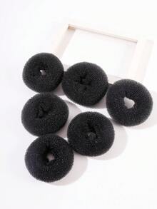 Nylon Hair Roller Large Size 1pc Black - Black - View 2