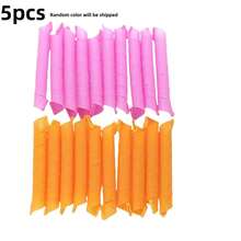 5pcs Heatless Hair Curlers, Spiral Hair Styling Without Heating, Magic Hair Curlers With Styling Hooks - Multicolor - View 10