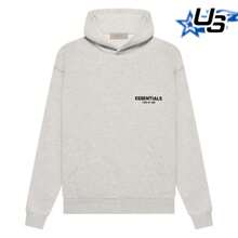 Fear of God Essentials Essentials SS22 Hoodie  Spring/Summer    Oversized - Light Grey - View 2