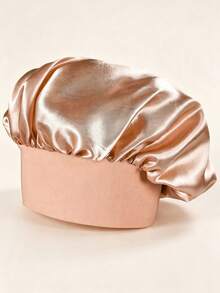 2pcs/Set Silk Sleep Cap, Women's Double Layer Satin Lining, Soft Elastic Band, Suitable For Curly Hair Sleep, Vacation, Holiday - Multicolor - View 14
