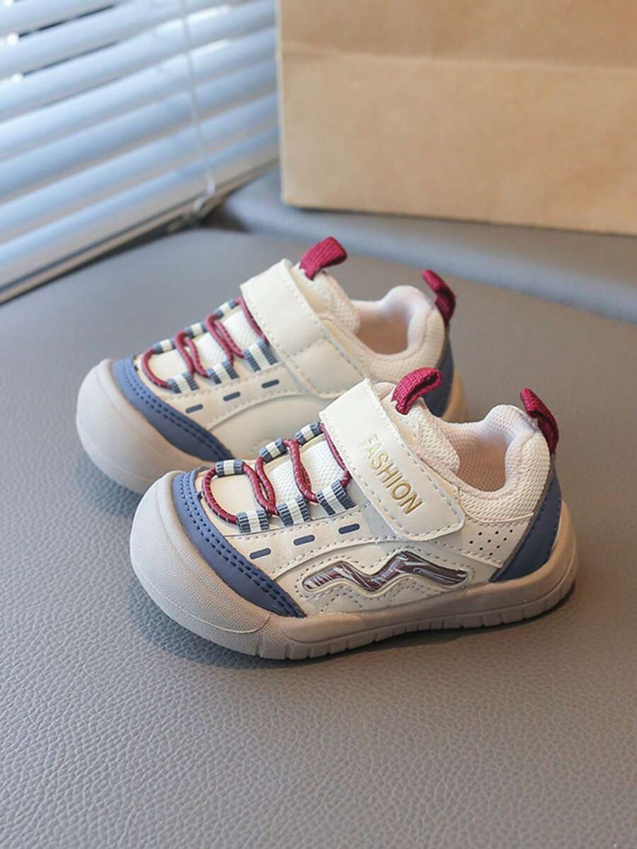 Anti-Collision Toe Protection Steady Walking Kids Shoes | Retro Color ...