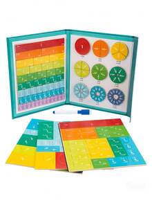 Tablero Magnético de Conteo Matemático para Niños de 3+ Años - Juguete de Aprendizaje de Descomposición de Números & Suma | Regalo STEM Montessori para Preescolares - Multicolor - Ver 10