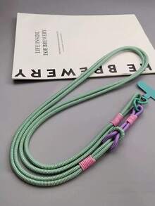 1pc Outdoor Phone Lanyard, Adjustable & Detachable, Long & Short Dual-Use Phone Wrist Strap, Universal Short Phone Lanyard, Suitable For Outdoor Phone Carrying & Decoration - Multicolor - View 10