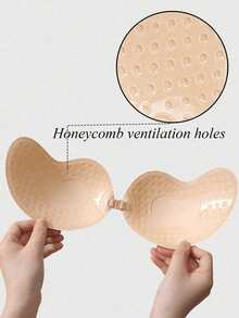 1/2 buah Bra Push-Up Tanpa Tali Perekat Diri yang Dapat Digunakan Kembali, Pakaian Dalam Tak Terlihat, Cocok untuk Gaun, Hadiah Hari Valentine - MultiWarna - View 2