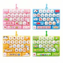 1 buah + Keyboard 26 Tombol + Liontin Kartun Hewan + Gantungan Kunci Kreatif + Hadiah Keyboard Penghilang Stres - MultiWarna - View 10