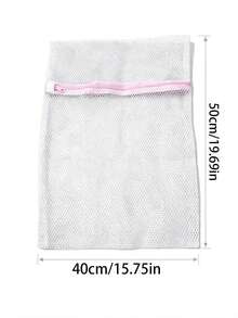 1/3pcs Dedicated Underwear Laundry Wash Bag, Machine Washable Anti-Deformation Anti-Tangle, Clothing Sorting Storage Mesh Bag, Bra & Underwear Dedicated Wash Protection Bag, Home Machine Wash Cleaning Storage Bag - Clear - View 7