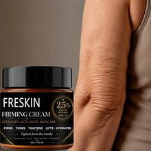 FRESKIN [Pengencang Kuat] Pengencang Kuat | Krim Pengencang Lengan Racun Lebah - Mengangkat dengan Cepat, Hipoalergenik, Mengencangkan, Cocok untuk Lengan, Bokong, Perut, Seluruh Tubuh - Krim Pengencang - View 4