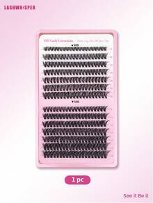 Dense 30D-100D Single Cluster False Eyelash Set, Includes Eyelash Tweezers And Eyelash Brush, D Curl Soft Lashes, Create Dramatic Eye Makeup - Multicolor - View 15