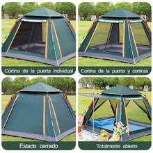 Outdoor Tent Mat - Green - View 9