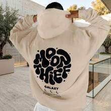 Women Sweatshirts & Hoodies - 杏色 - 查看 1