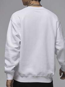 Nike/Jordan Essentials Men's Fleece Crew Neck Sweatshirt FV7461-100 - FV7461-100 - View 2