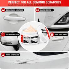 30ml Car Scratch Repair Paste, Polishing Wax For Removing Light Car Paint Scratches, Repairing Fine Marks On Car Surface, Suitable For Car Owners To Perform Car Paint Maintenance - 30g+ Sponge - View 2