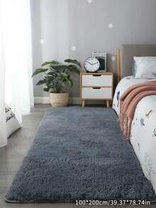 Living Room Rug Soft Fluffy Plush Carpet Bedroom Large Size Plush Rug Non-Slip High Pile Modern Indoor Carpet - Upgrade D35 Gray Long Hair - View 23