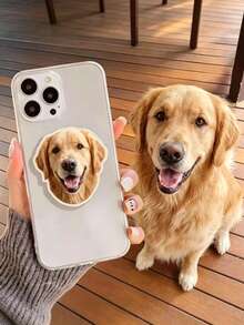 Custom Pet Photo Phone Stand, Cat And Dog Universal Phone Holder, Gift, Pet Lover Accessory - Multicolor - View 4