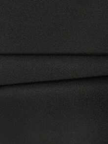 IGKEEL Spring Summer Autumn Women's Blazer, Loose Silhouette Black Button Commute Versatile Slimming Blazer Fall - Black - View 10