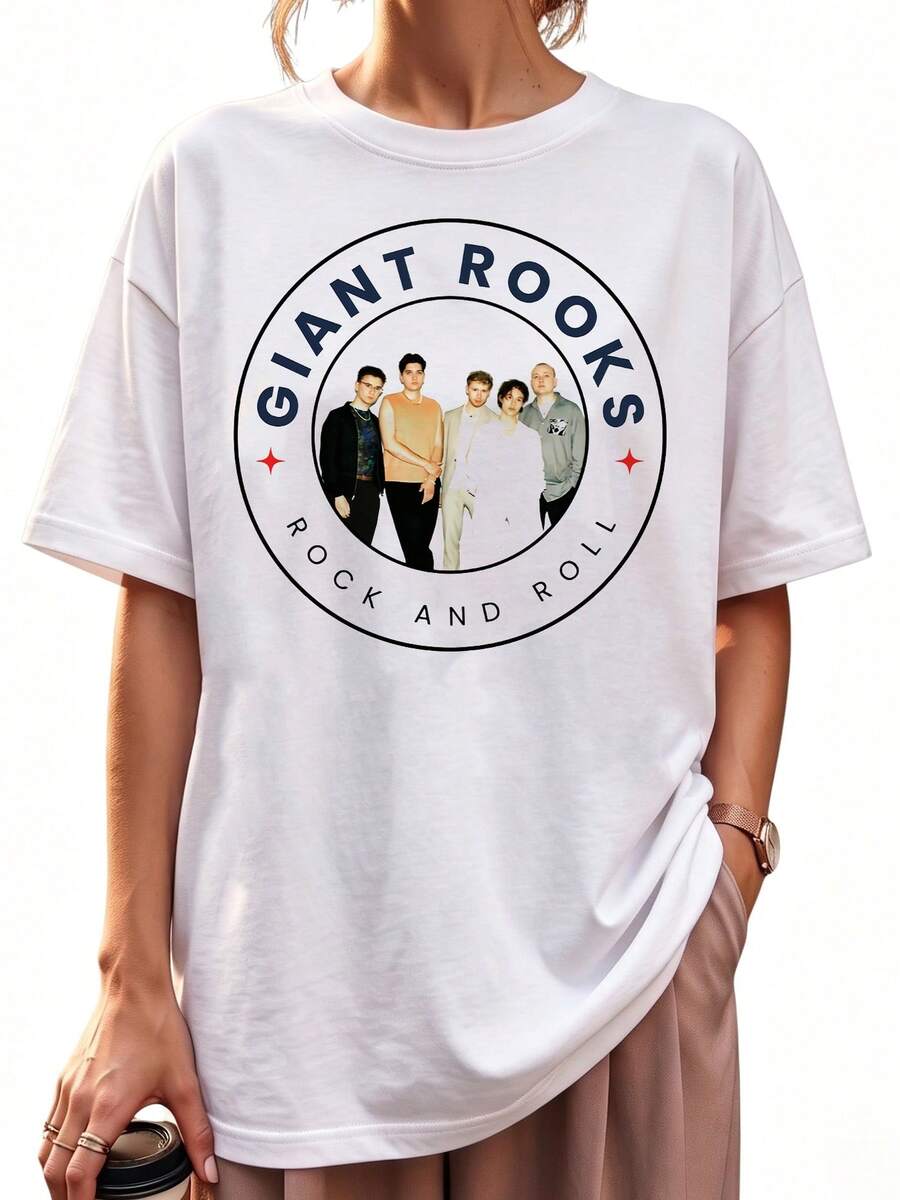 Women T-Shirts - 白色 - 查看 1