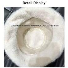 3pcs Fuzzy Plush Bucket Hat Autumn Winter Warm Versatile Fashion Headwear Face Slimming Windproof Bucket Hat For Daily Outdoor Travel - Multicolor - View 6