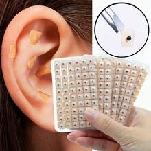 80/60/20pcs Disposable Ear Acupoint Patches, Ear Massage Therapy Patches - One Size - View 12