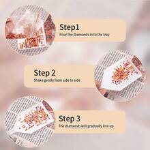 1/10pcs Plastic Diamond Painting Trays, Diamond Painting Beads Sorting Tray, DIY Art Handmade Diamond Painting Tools Accessories, Diamond Beads Storage Tray - A - View 4