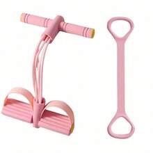 Pita Resistensi Pedal yang Ditingkatkan (Dengan Pegangan) + Set Pita Resistensi 8 Angka, Pita Latihan Peregangan Multifungsi, Cocok Untuk Yoga, Latihan di Rumah, dan Lainnya - A - View 10