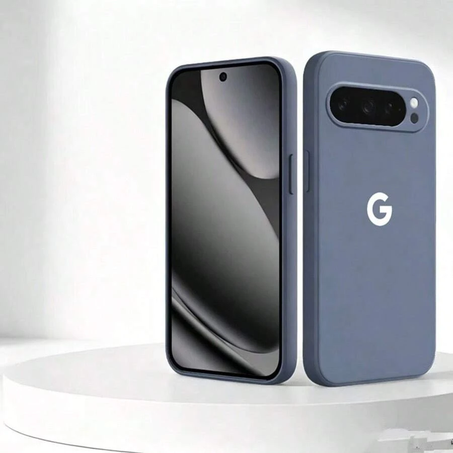 搖粒絨內裡液態膚感手機殼，相容 Pixel 6 6a 7 7a 7 Pro 8 8a 8 Pro 9 9a 9 Pro XL 10 10a 10 Pro XL 11 11 Pro XL - 薰衣草灰 - 查看 1
