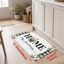 1/2pcs Floral Pattern, Vintage Diatomaceous Earth Mat, Super Absorbent, Non-Slip, Perfect For Bathroom, Kitchen And Dining Room, Quick Drying, Machine Washable, Perfect Gift For Home Decor And Bathroom Mat - Multicolor - View 12