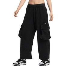 Celana Panjang Rajut Tebal Model Lebar Wanita Nike Asli Baru dengan Kantong Besar HQ4751-010 - HQ4751-010 - View 8