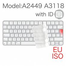 SDYIGOE 適用於 Magic Keyboard 觸控 ID A3118 A3203 A2449 A2450、無數字鍵盤 A1644 A1314 的 TPU 鍵盤保護蓋 - 查看 15