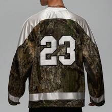 Nike/JORDAN Authentic Men's Crew Neck Pullover Loose Fit Hockey Jersey IB3965-222 - IB3965-222 - View 2